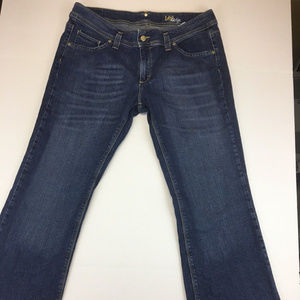 LEE HERITAGE Womens BLUE DENIM JEAN Boot Stretch